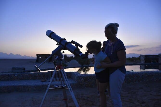 Star Watching in the desert