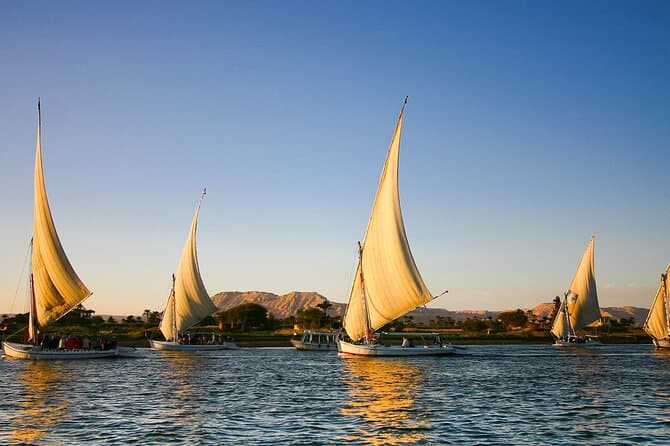 Sunset Felucca Ride and Banana Island with Lunch or Dinner Luxor
