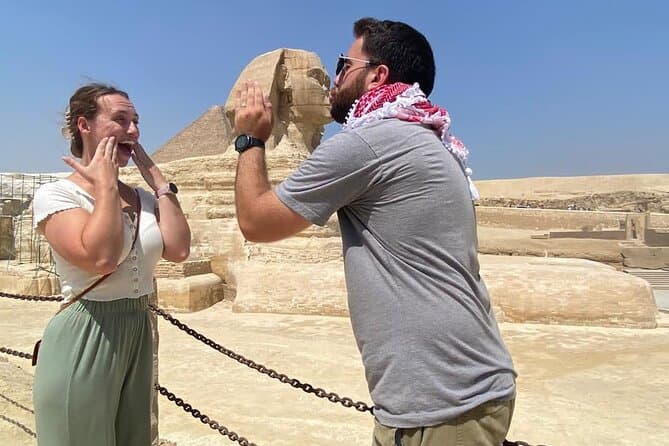 جولة VIP مميزة: أهرامات الجيزة وأبو الهول والمتحف المصري الكبير وتوت عنخ آمون