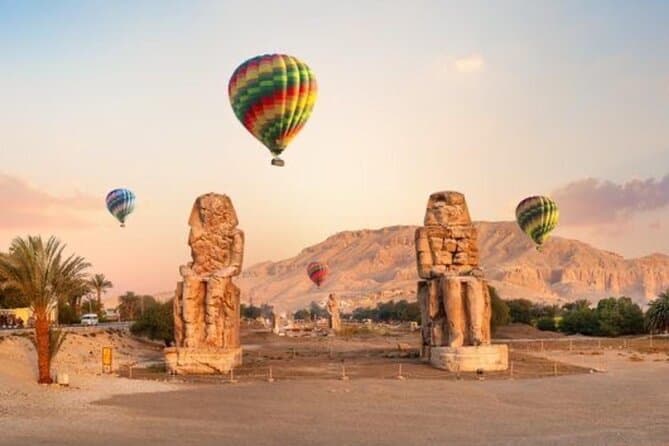 Hot Air Balloon Luxor during Sunrise over Luxor &Safety Measures