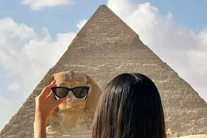 The Great pyramid+sphinx