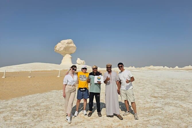 2Two day trip to the White Desert Adventures Bahariya Oasis