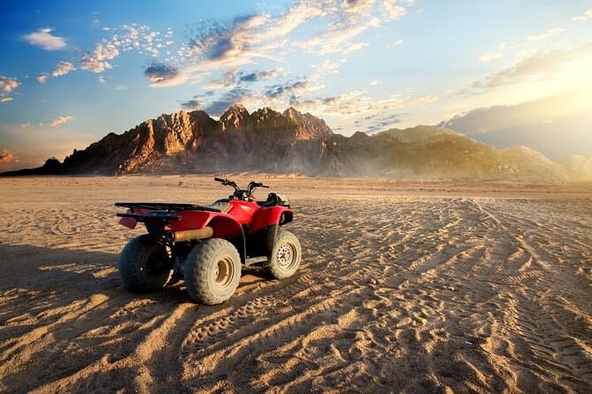 ATV Quad Safari & Camel Ride at Bedouin village from Hurghada