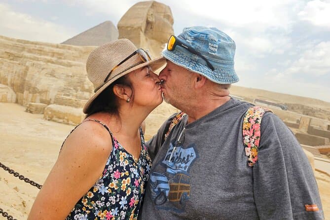 Giza tutto in uno: interno della piramide, Sfinge, cammello e pranzo