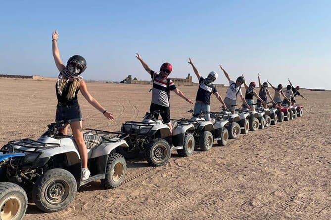 3 Hour Safari Desert Adventure By ATV Quad Bike – Hurghada