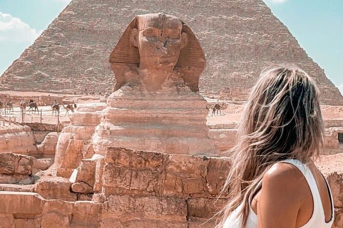 VIP-Tour: Inneres der Großen Pyramide, Sphinx und Kamelritt