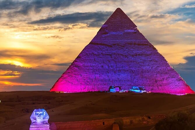 Private Giza Pyramids Sound & Light Show Experience