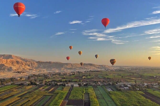 Luxury Sunrise Hot Air Balloon Over the Valley of the Kings