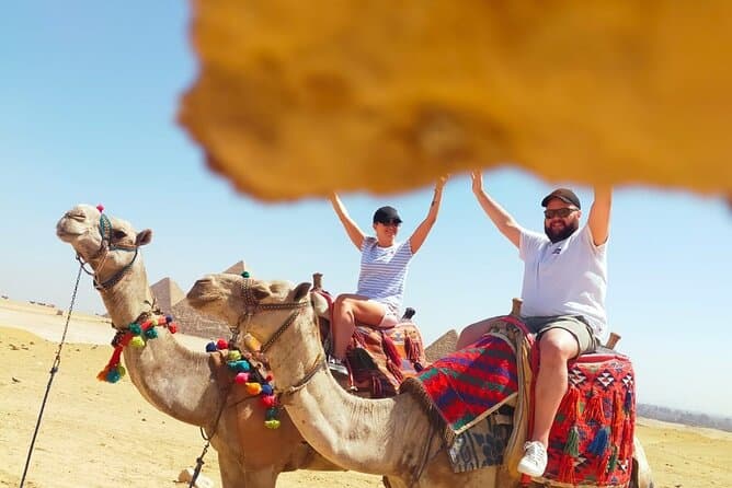 Explore Giza Pyramids with English Guide and Egyptian Lunch