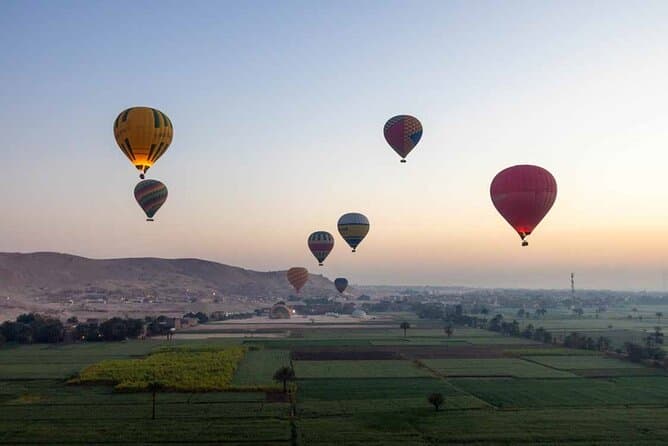 Hot Air Balloon & Half Day West Bank Tour of Luxor