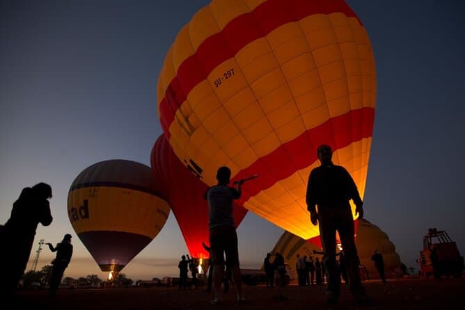 Day Tour Hot Air Balloon Ride and East Bank in Luxor