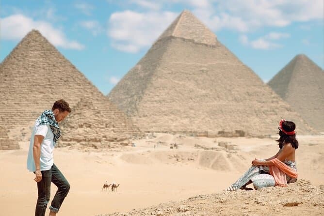 Tour of Giza Pyramids, Memphis City, Sakkara Pyramid in Cairo