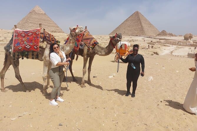 4 Hours Private Giza Pyramids , Sphinx , Camel ride & lunch