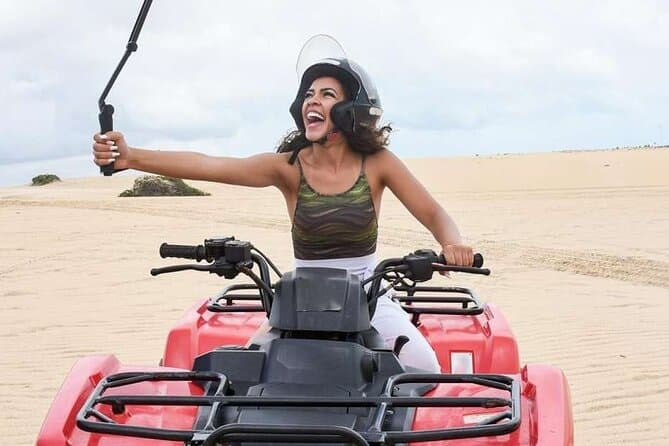 Hurghada : ATV Quad Safari & Beduinendorf Tour mit Kamelritt