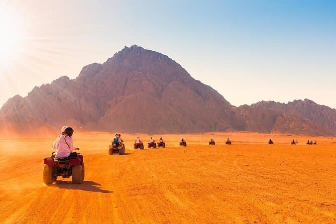 Hrg Desert Quad Biking Ride, Shows, Dinner, Pick-up