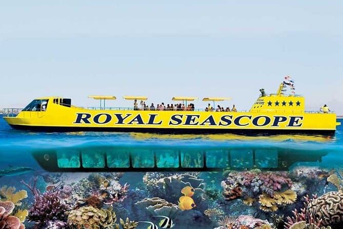 Hurghada Glass Boat Tour: Semi-Submarine Experience with Snacks!