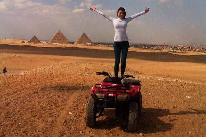 1 Hour Private ATV Quad Bike At Giza Pyramids