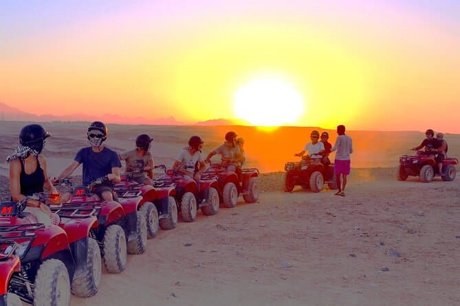 Hurghada Sunset Quad Bike Tour of the Desert and Red Sea