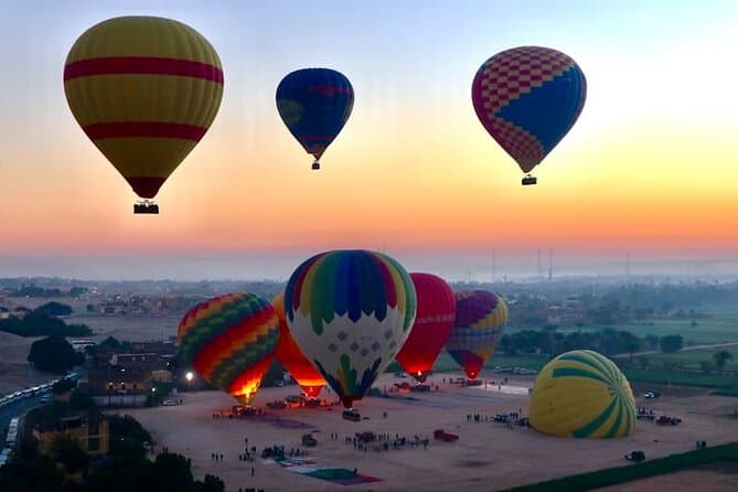 Sunrise Ballooning ride luxor with hotel pick up & drop off