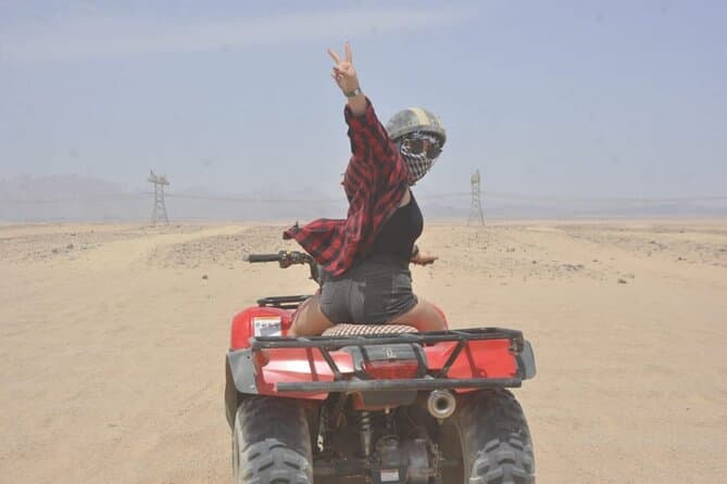 3 Hour Quad Biking Bedouin Village and Camels in Hurghada