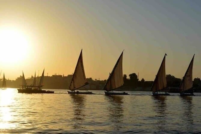 Luxor Nile felucca ride and Karnak Temple Evening Tour