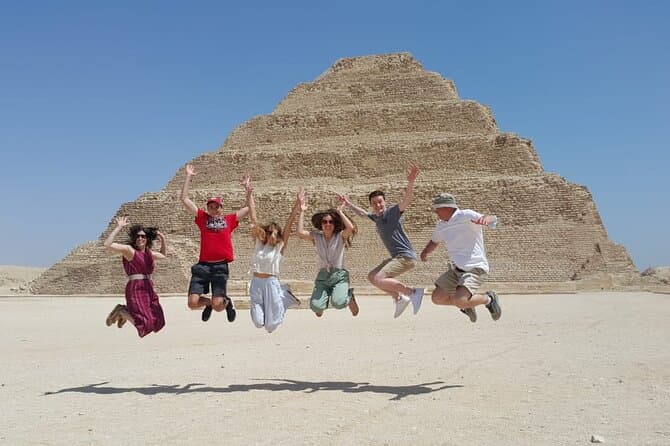 Pyramids & Sphinx ,Sakkara, Dahshur , ATV, CAMEL ,Lunch ,Entrance