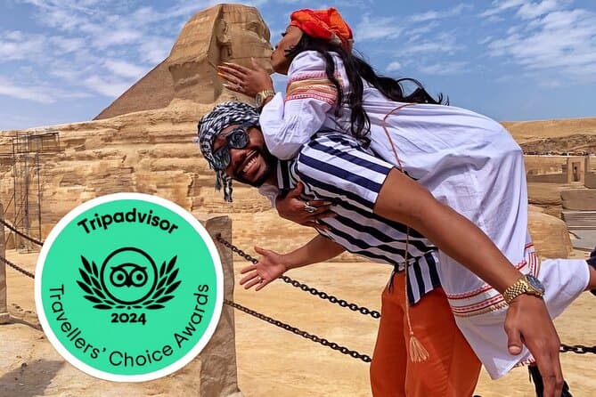 Private tour to the Giza pyramids, Sphinx, optional camel, lunch