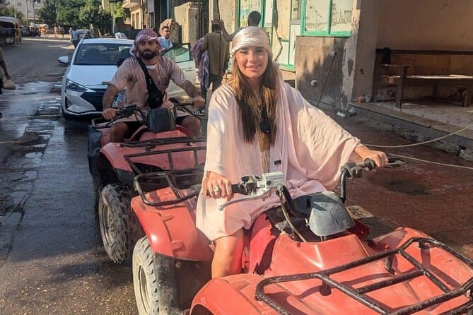 Quad Bike , Lunch and Camel Ride Private Tours from Cairo Giza Hotel