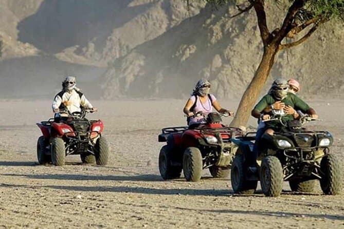 Desert Safari Adventure: Jeep, Quad Bike & Bedouin Dinner