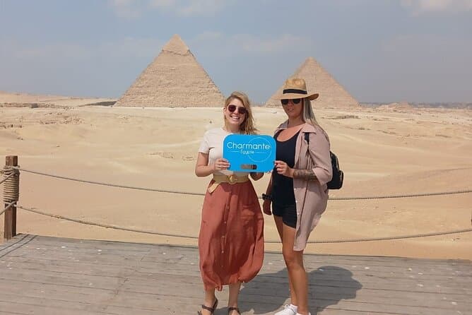 Private Tour in the World of the Pyramids'Egyptian Museum'Bazaar
