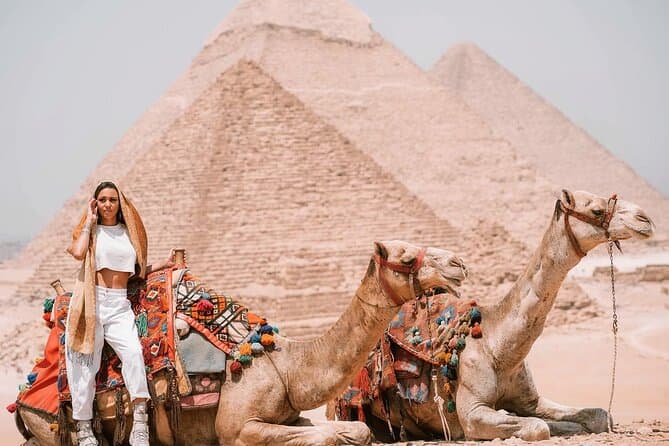 Giza Pyramids,Quad Bike ,Camel Ride ,Shopping Tour & Nile Cruise