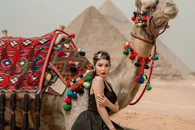Full day Giza Pyramids, Sphinx ,Memphis,Sakkara, Lunch&Camel ride