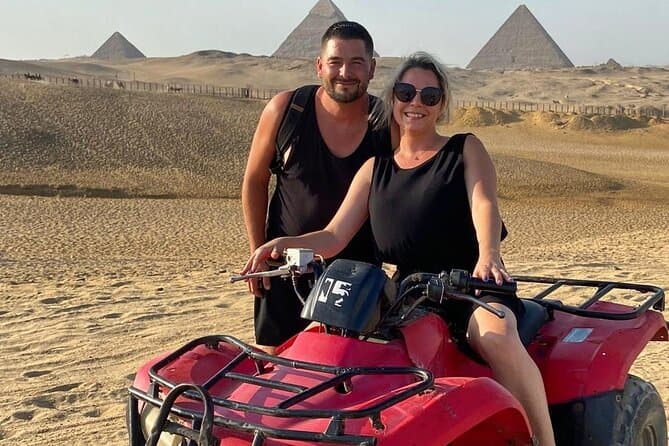 private tour Quad bike ATV ride and sound and light show at Giza