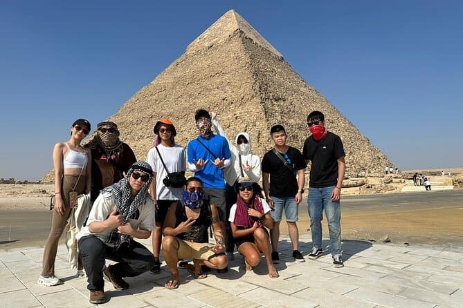 Full-Day Giza Pyramids, Sphinx, Grand Egyptian Museum & Bazaar