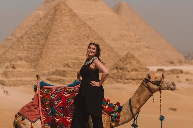Giza Pyramids ,Queen Pyramids ,Sphinx ,Mummification temple