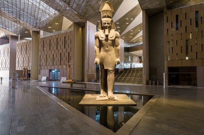 Grand Egyptian museum (GEM), Giza Pyramids private tour & lunch