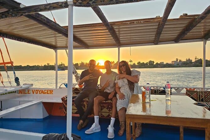 Nile River Felucca Ride in Luxor sunset time