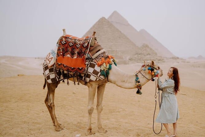Giza Pyramids, Sphinx & Grand Egyptian Museum & Nile Felucca