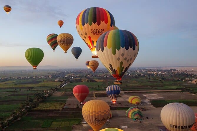 Privé dagtrip naar Luxor vanuit Hurghada met heteluchtballon