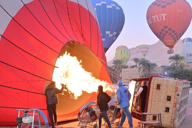 Luxor Sunrise Hot Air Balloon and Valley of the Kings
