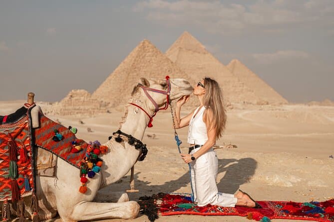 Pyramids of Giza, Khan El Khalili Market & Nile Felucca Ride