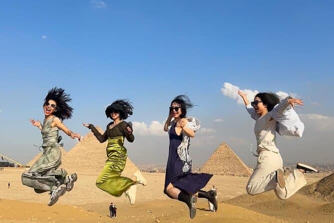 Giza Pyramids Sphinx Camel Ride and Grand Egyptian Museum