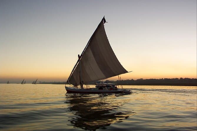 Sunset Felucca Ride on The Nile in Luxor