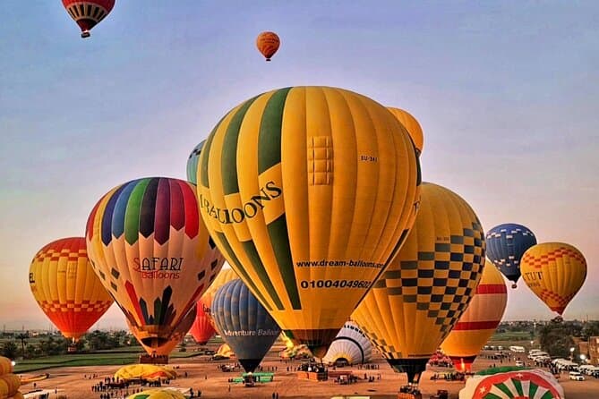 Sunrise Hot Air Balloon Ride over Luxor West Bank