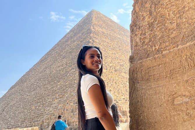 From Cairo: Pyramids, Sphinx, Camel ride, mumification temple
