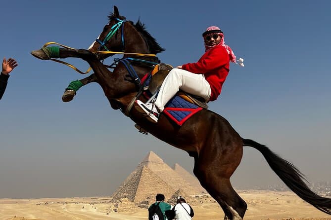 From Cairo Pyramids Camel Ride ATV Bike Shopping Dinner Cruise