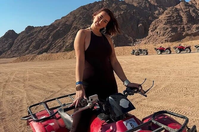 Safari Quad Biking Adventure with Camel Riding in Hurghada