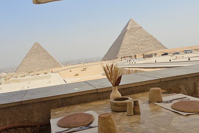 Private Giza Pyramids tour, Khufu Restaurant Breakfast, Opt. GEM