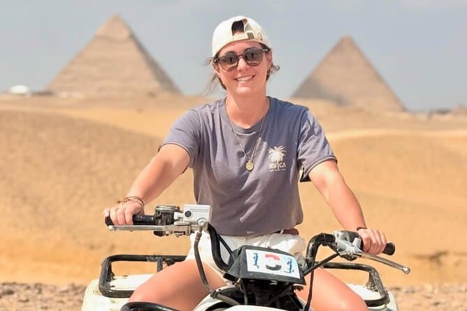 Explore Giza Pyramids on a Private ATV or Camel Tour