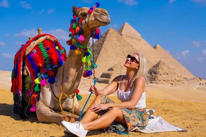 Giza Pyramids Photoshoot: Sphinx, Panoramic Spot, Horses & Camels